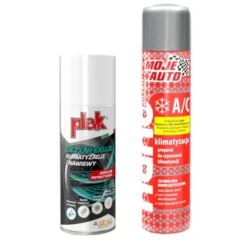 ZESTAW: PLAK AIRCLIM Antibatterico 200ml + spray Moje Auto Nano silver 200ml