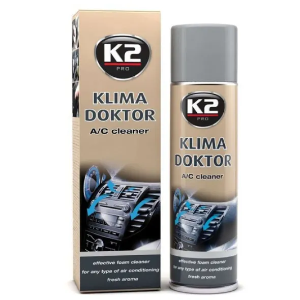 Zestaw: Plak Airclim Antibatterico 200ml+ K2 Klima Doktor 500ml