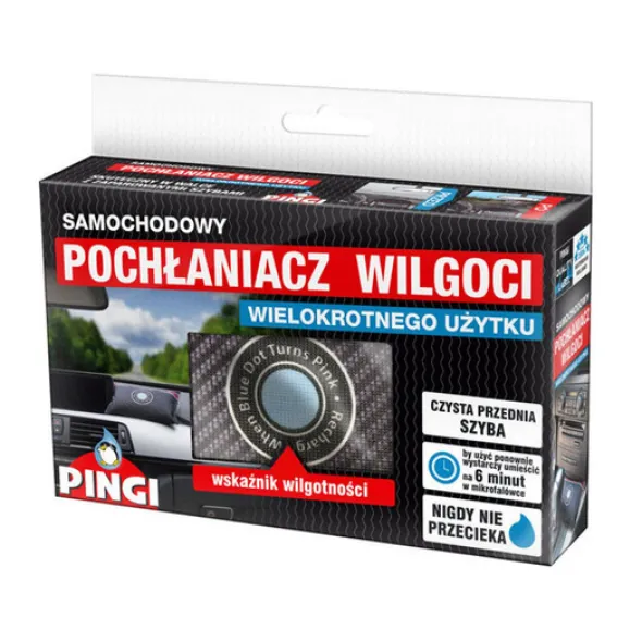 Zestaw: Sonax odmrażacz+ sztyft do uszczelek+ Pingi pochłaniacz wilgoci+ skrobaczka