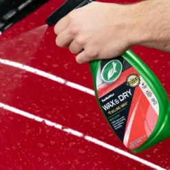 Zestaw: Turtle Wax Wax & Dry wosk na mokro 500ml + mikrofibra